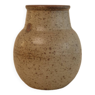 Vase en grès vintage