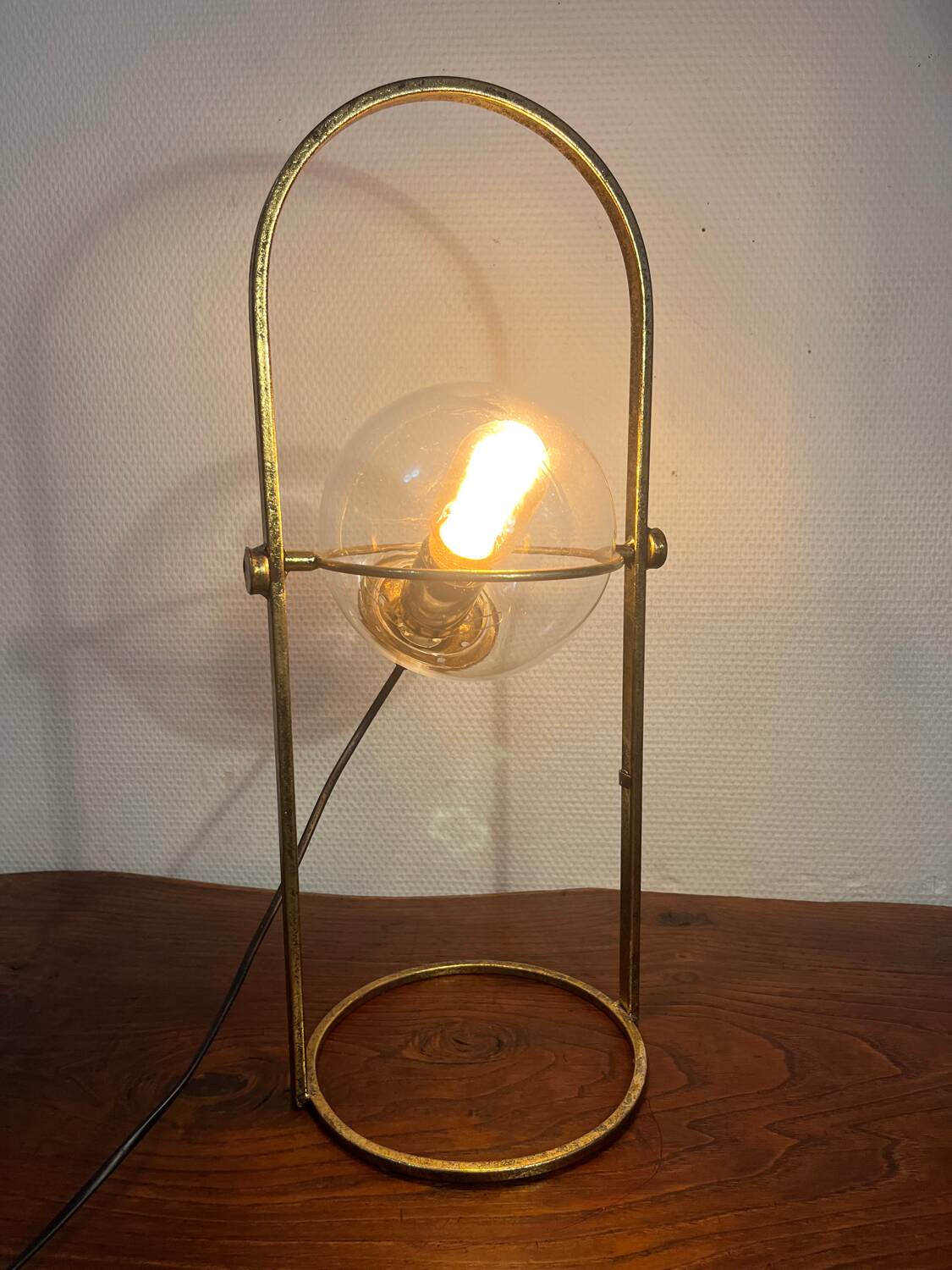 Adjustable floor lamp, 2000s globe