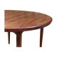 Table scandinave extensible en palissandre, 1960s
