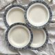 4 ironstone soup plates "François 1er" Salins