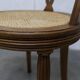 Vintage Louis XVI style chair – Cane seat, lyre-shaped back