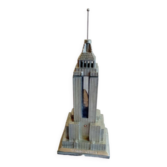Empire State building lamp in cast aluminum