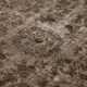 Handmade rustic anatolian 1970s 209 cm x 297 cm brown rug