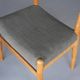 Chaises W2 en chêne de Hans J. Wegner pour C.M. Madsen, années 1960. Lot de 2.