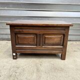 Solid wood chest