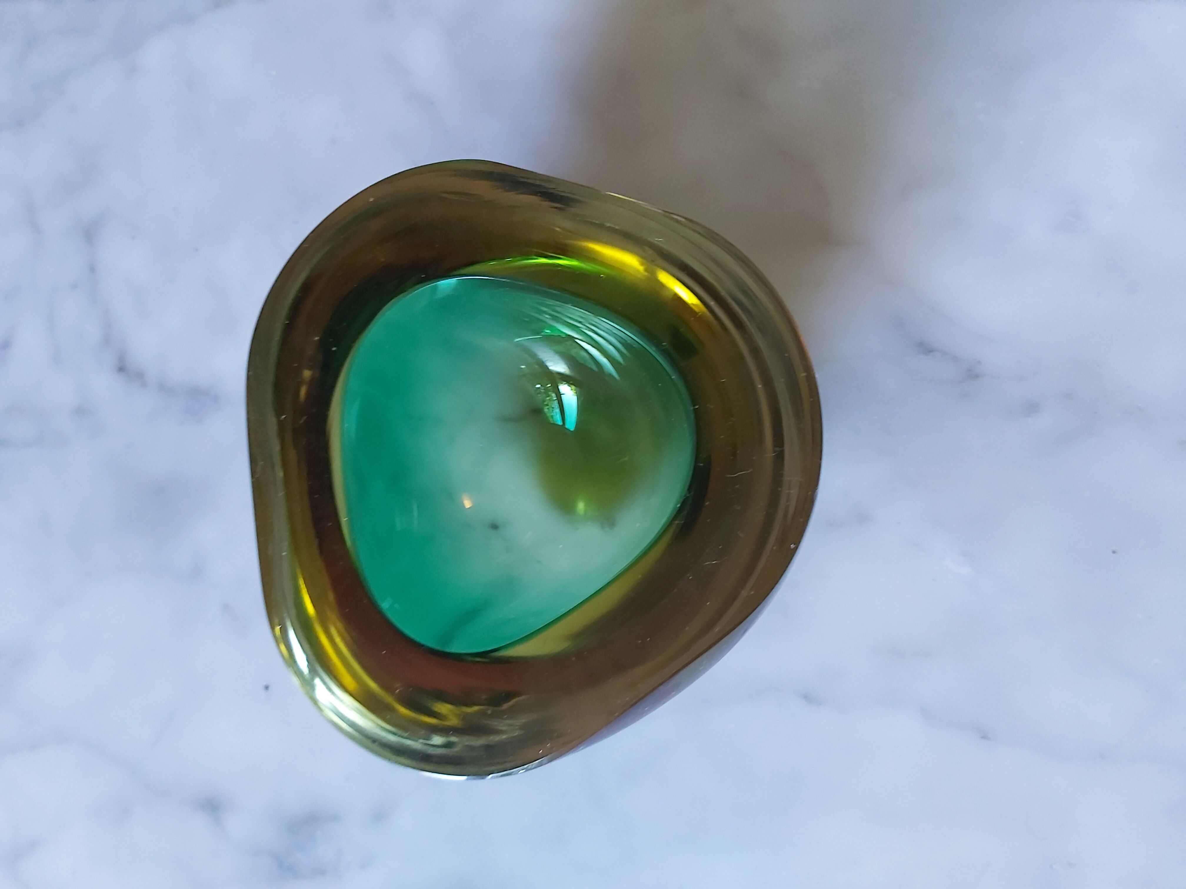 Ashtray Sommerso in Murano glass