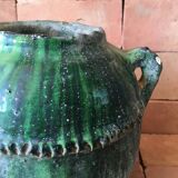 TAMEGROUTE POTTERY VASE IN GLAZED TERRACOTTA