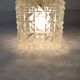 Plafonnier en verre Vintage 50