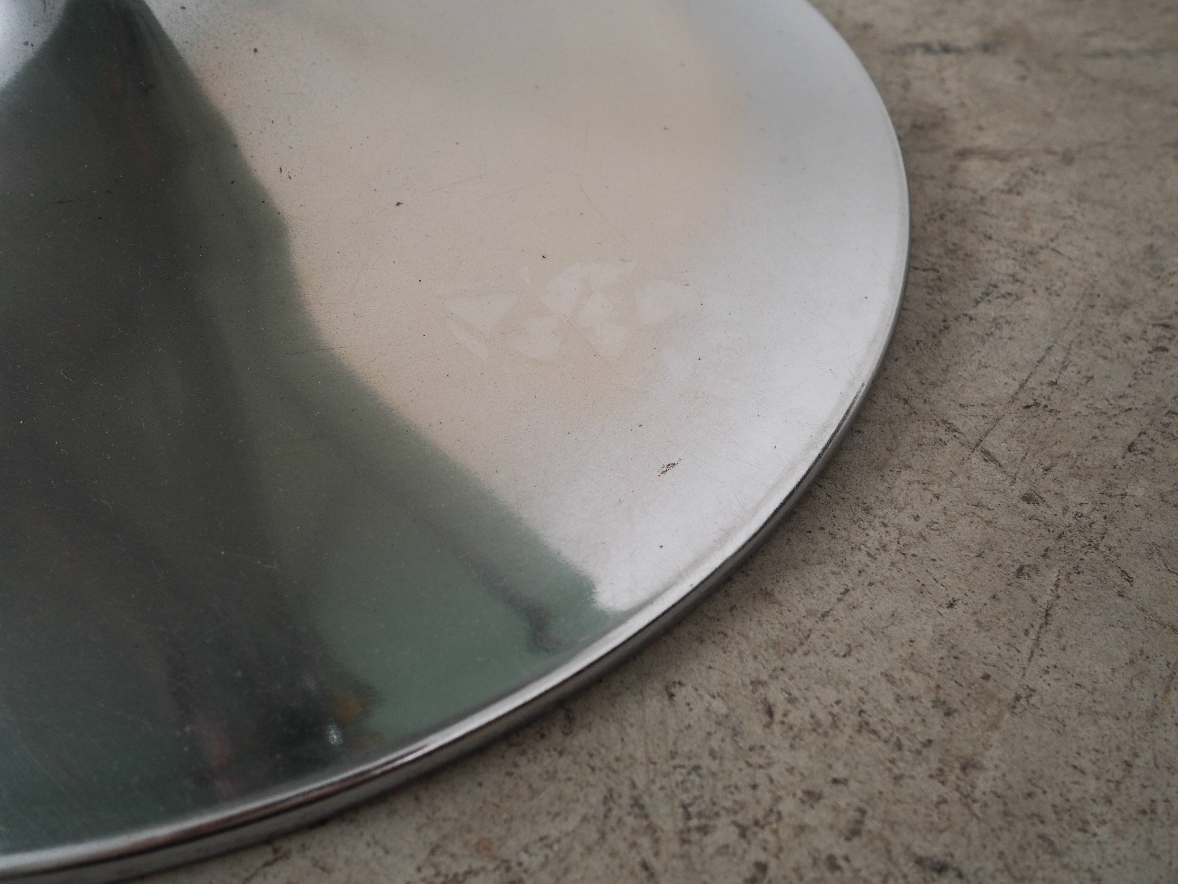 Glass coffee table, Italian design, 1970s, manufactured by Allegri