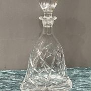 Carafe à whisky en cristal massif.