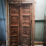 Old door with Indian frame