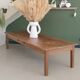 Grande table basse de ferme ancienne 220cm
