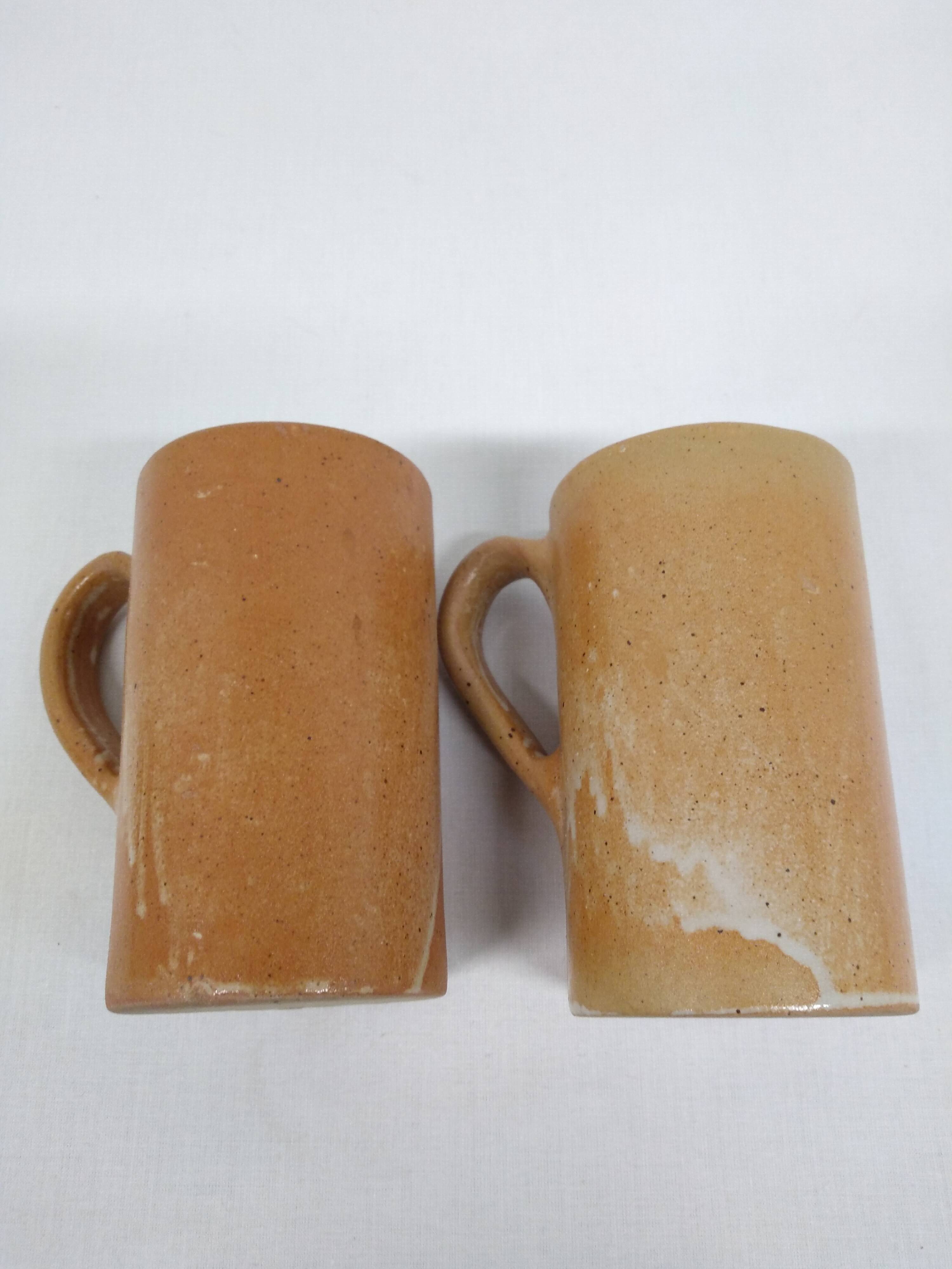 Stoneware mugs