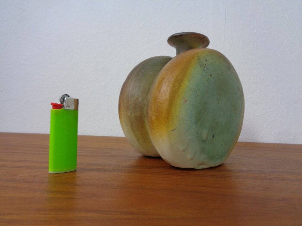 Danish Studio Ceramic Vase, 1960s