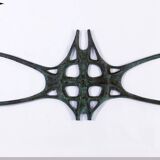 Brutalist "Timeless Elegance Bronze Wall Sculpture