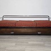 Canapé Bauhaus chromé par Robert Slezak pour les usines Slezak, années 1930