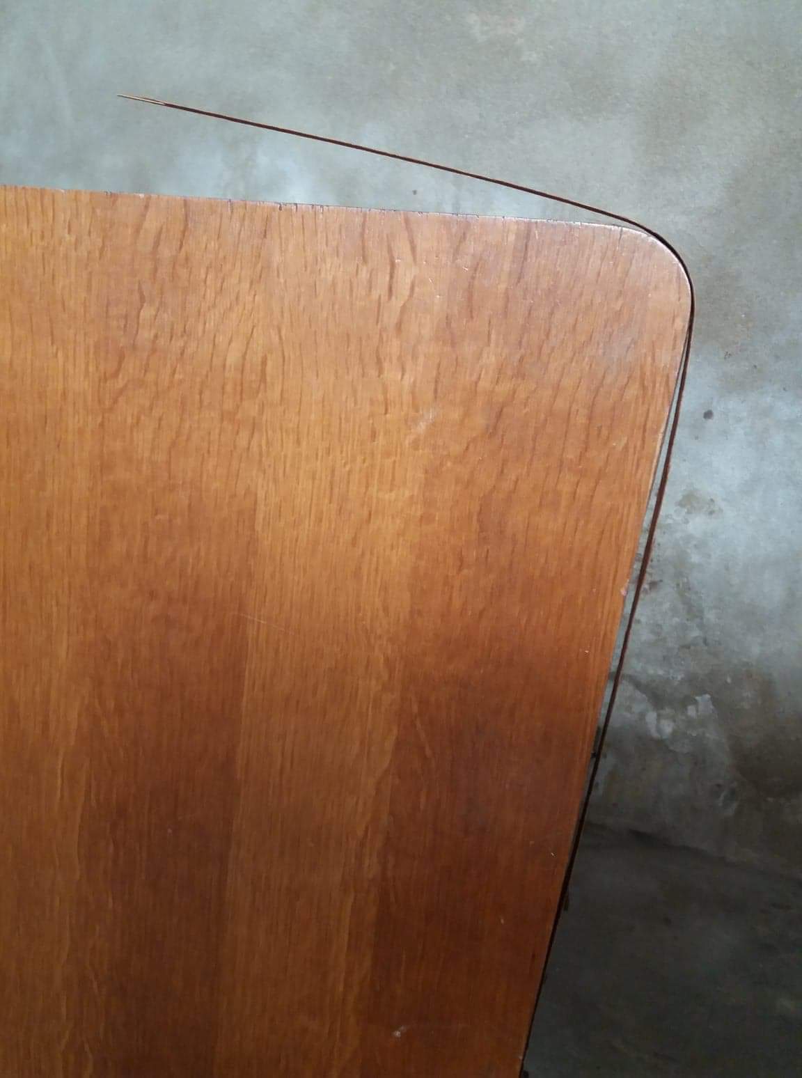 Chest of drawers vintage rattan feet compass