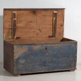 Antique cobalt blue chest (c.1920) #19