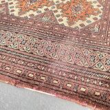 Oriental pakistan gray-purple rug 196cm x 126cm