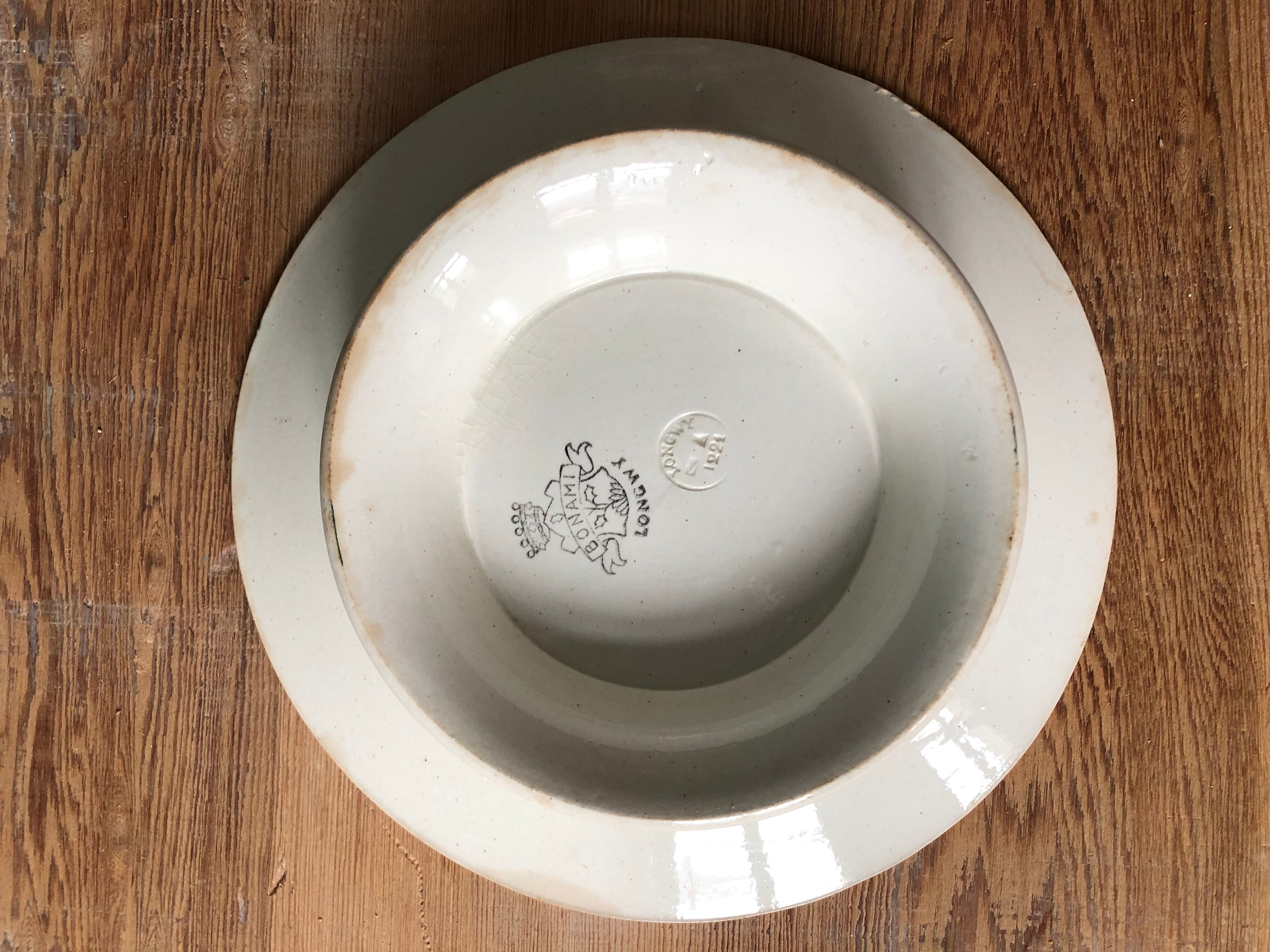 Former bonami Longwy compotier dish