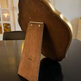 Gilded wooden table mirror
