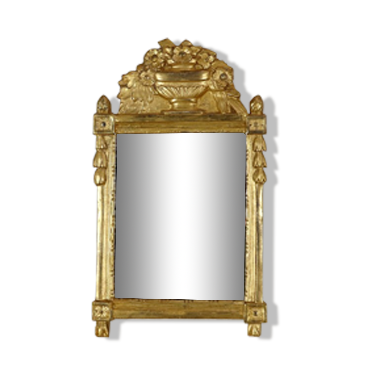 Gilded wood mirror, Louis XVI style – Early twentieth century