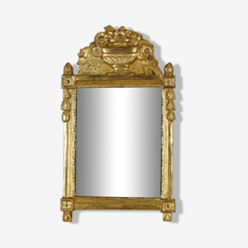 Gilded wood mirror, Louis XVI style – Early twentieth century