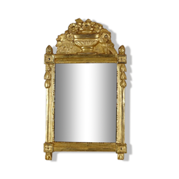 Gilded wood mirror, Louis XVI style – Early twentieth century