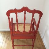 Red chinese chair