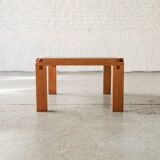 Coffee table in style of Pierre Chapo