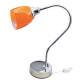 IKEA Kaskad A9308 table lamp in orange opaline glass, 1995