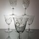 Set de 6 verres à eau / vin Années 60