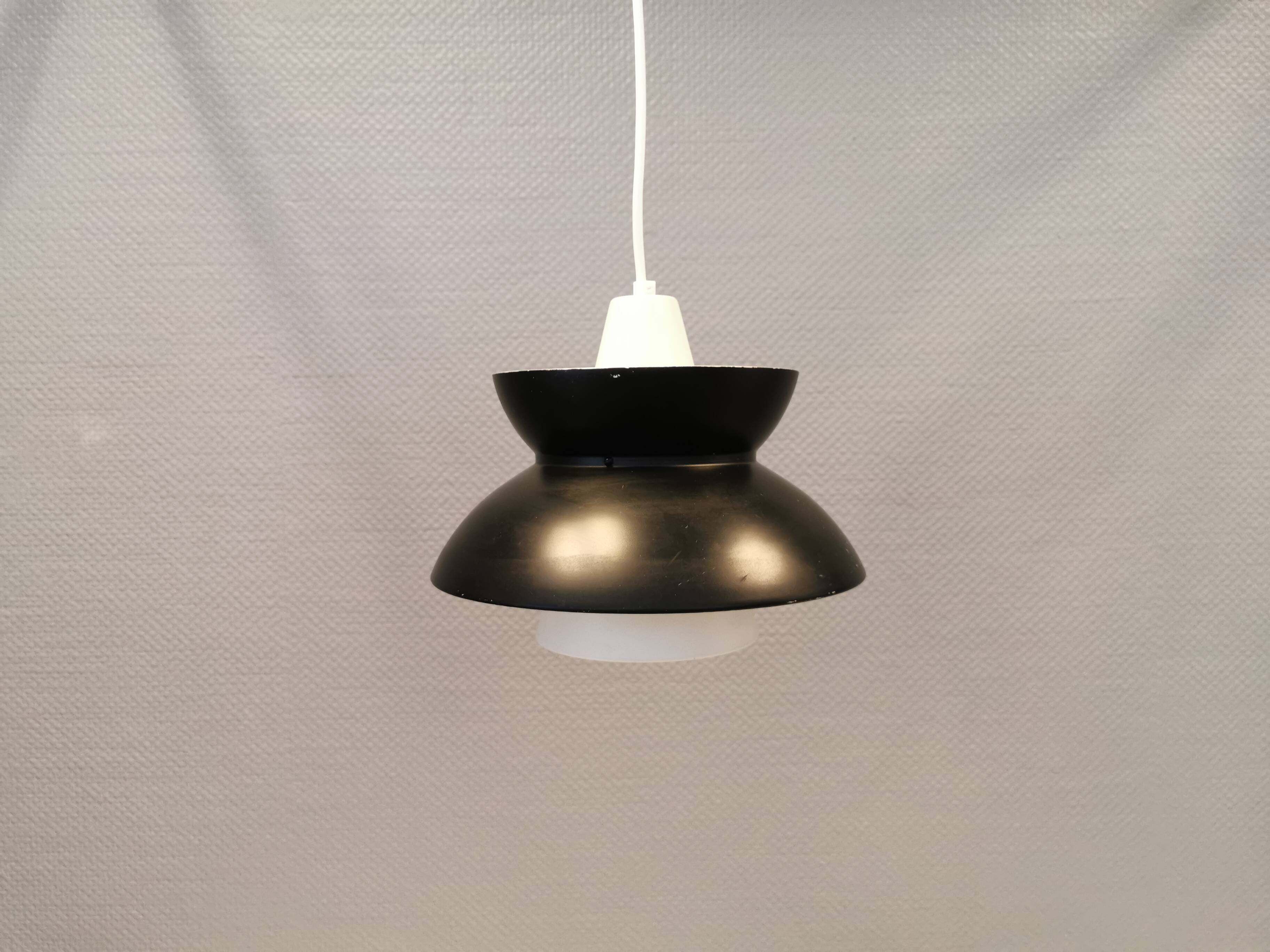Navy hanging lamp, by Utzon for louis poulsen denmark 1960s