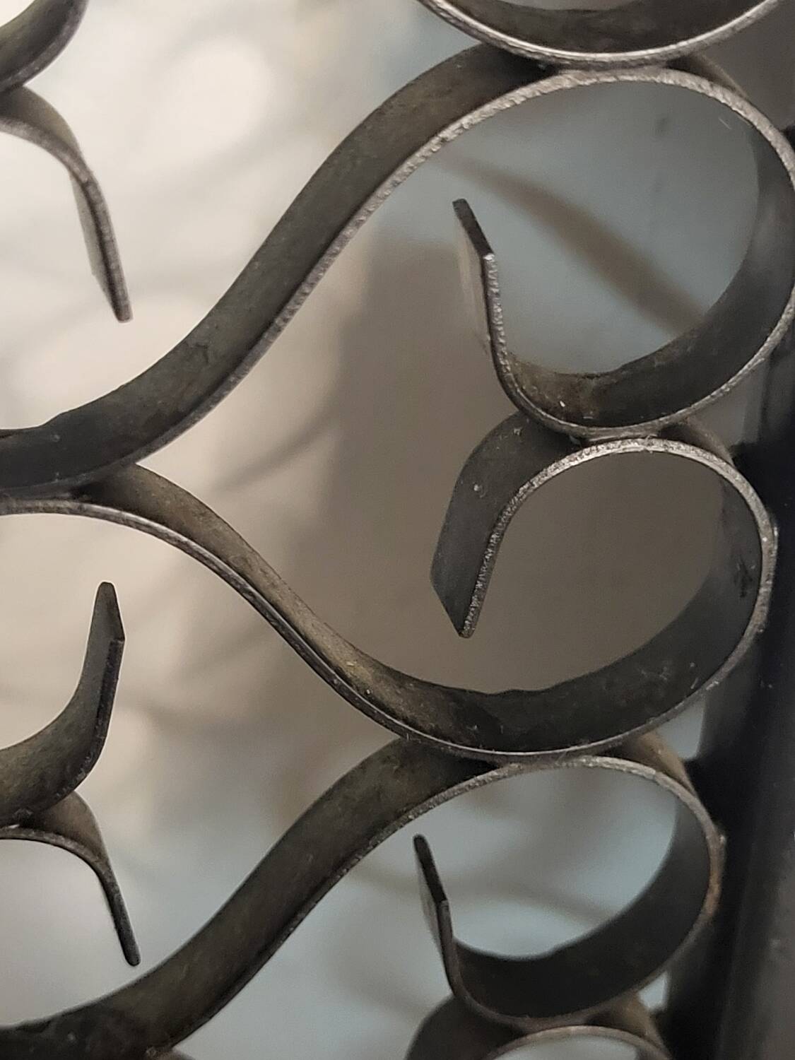 Miroir métal vintage
