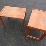 Two small danish sidetable in teak by Salin Nyborg