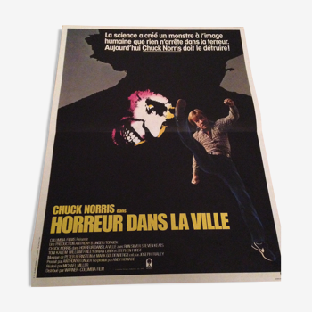 Affiche du film "Horreur dans la ville" 1982