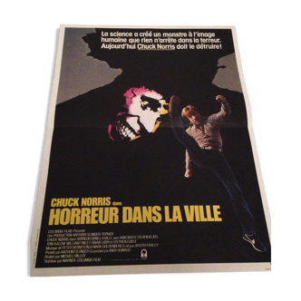 Affiche du film "Horreur dans la ville" 1982