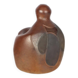 Ceramic vase m.a.j by georges martin 1960