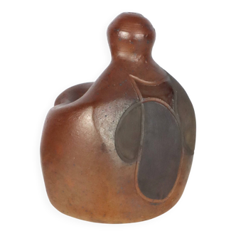 Ceramic vase m.a.j by georges martin 1960