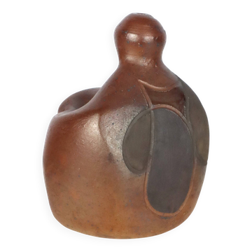 Ceramic vase m.a.j by georges martin 1960