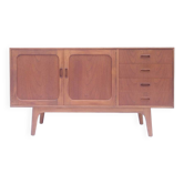 Enfilade scandinave vintage pieds compas