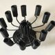 Bougeoir spider design vintage années 60