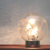 Planet Table Lamp Large Sphere from the German Space Age Mid-Century by Doria Leuchten, 1970s