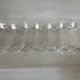 14 antique glass knife rests / ducks