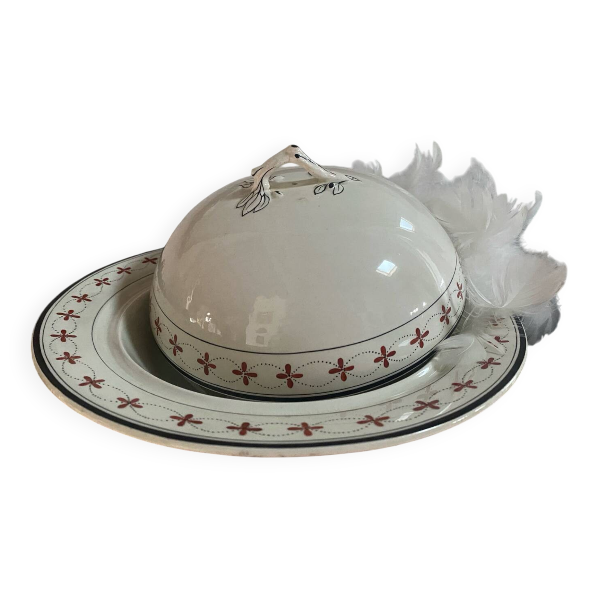 Antique Wedgwood cloche dish