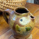 Owl-shaped pitcher in stoneware