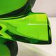 Baccarat green crystal paperweight