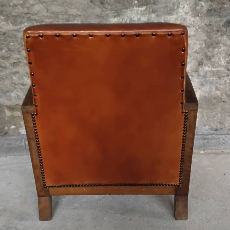 Pair of art deco armchairs