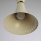 Light Grey Metal Pendant Lamp – Diabolo Shape, Scandinavia, 1960s
