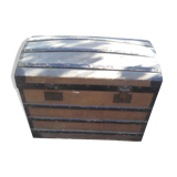Old travel trunk